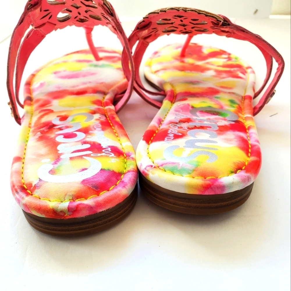 Circus By Sam Edelman Canyon Printed Sandals Size 9.5 - Picture 6 of 8